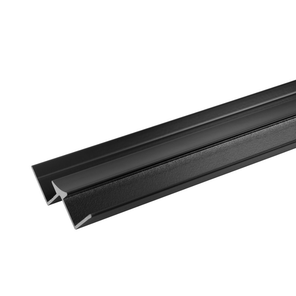 Cut out image of the Crosswater Matt Black Internal Corner Trim